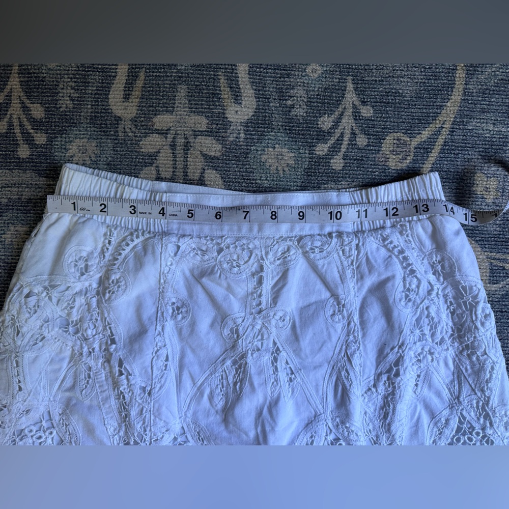 Vintage White Lace Midi Skirt by Lim’s - Picture 2 of 7